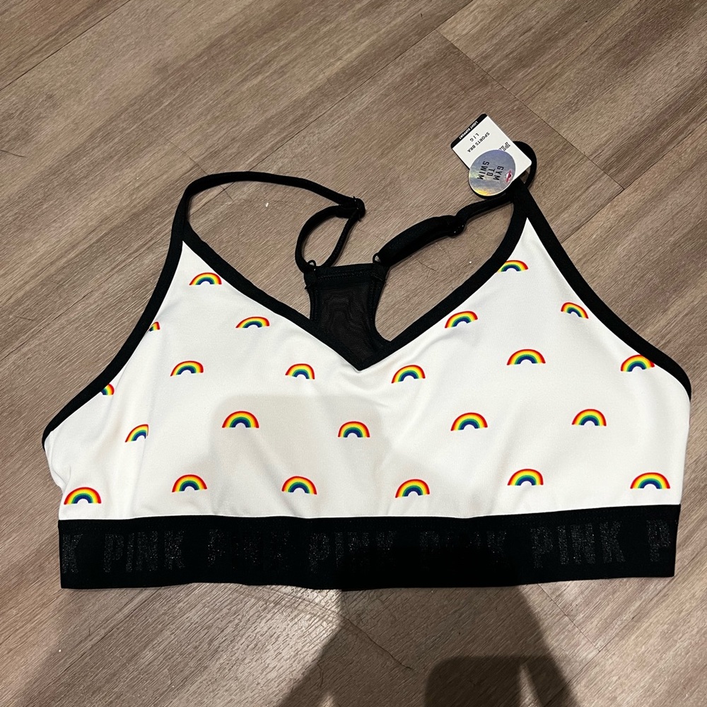 BRAND NEW W TAGS PINK VC SPORTS BRA